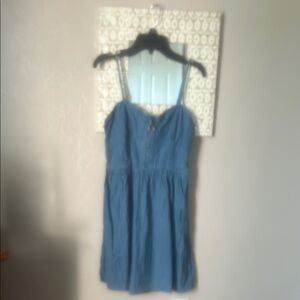 Blue Sleeveless Dress